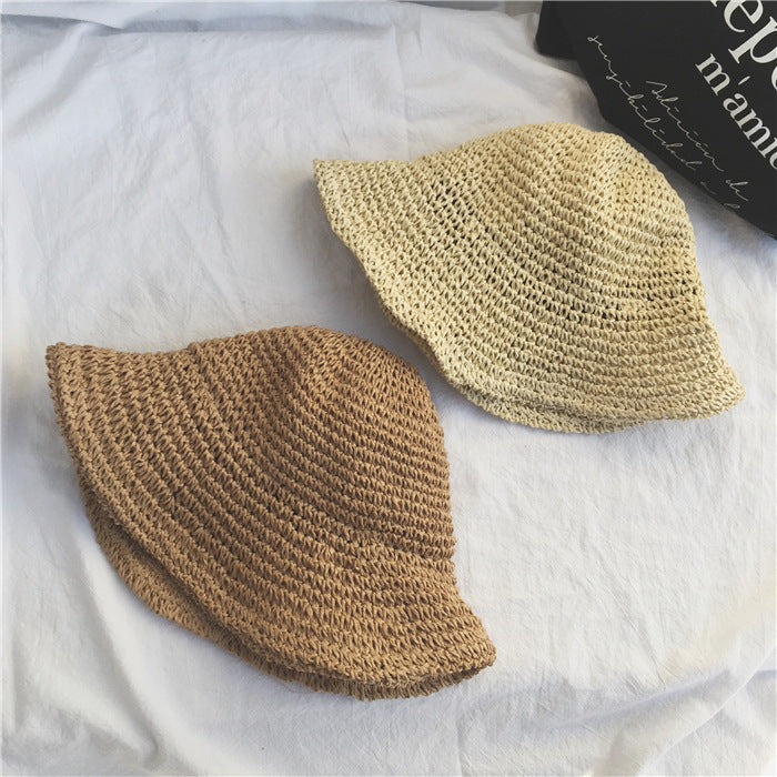 Summer Foldable Straw Beach Hat