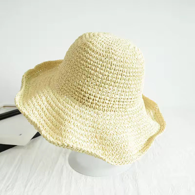 Summer Foldable Straw Beach Hat
