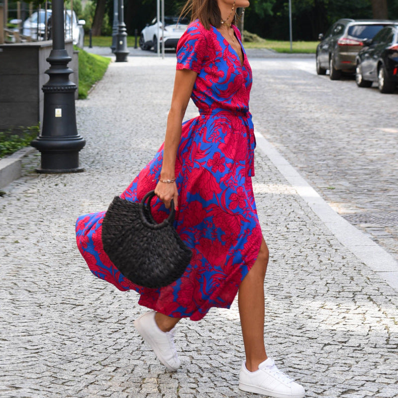 Women's Printed Beach Dress
